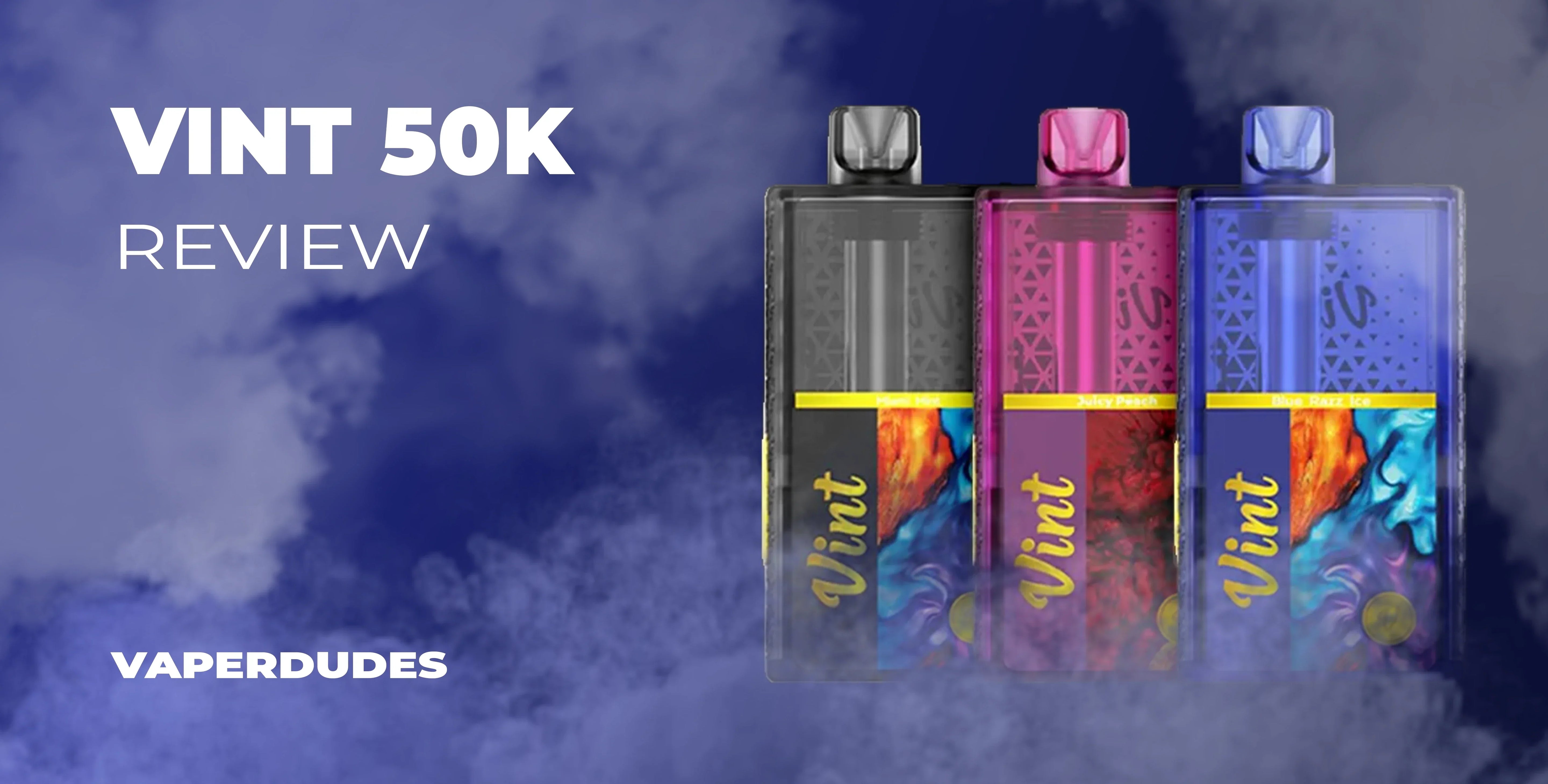 VINT 50000 Puffs Disposable Vape Review at VaperDudes