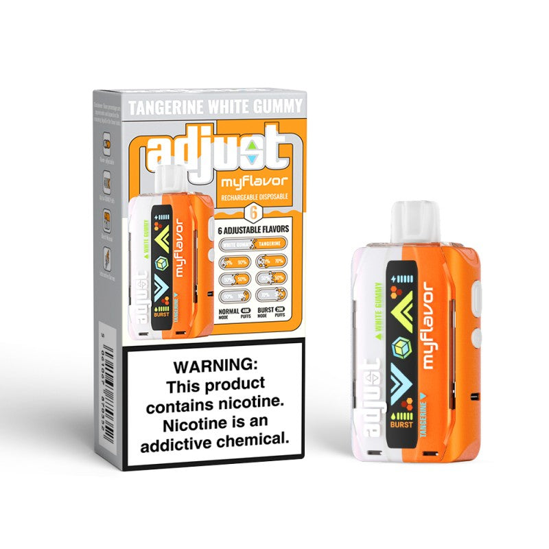 White Gummy Foger Vape Flavor Tangerine White Gummy Adjust MyFlavor 40k Disposable Vape Foger Switch Pro White Gummy Foger Vape Flavor Tangerine White Gummy Adjust MyFlavor 40k Disposable Vape Foger Switch Pro