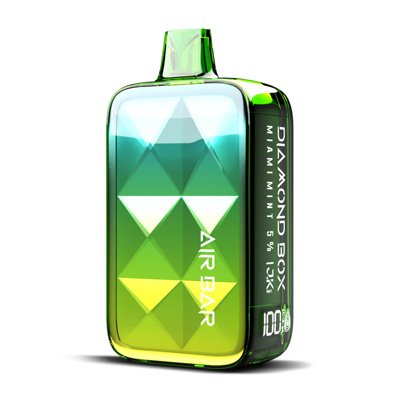 vape air bar Miami Mint Diamond Box Disposable Flavors:Watermelon Bubblegum اضاءة Vuse Alto Prismatic Tasting