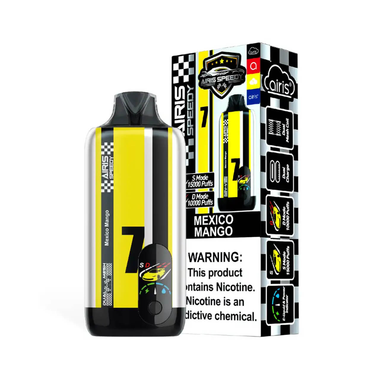Mexico Mango Airis Speedy 15000 Disposable Vape Mexico Mango Airis Speedy 15000 Disposable Vape