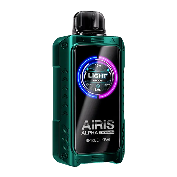 Spiked Kiwi Airis Alpha Touch 20000 Disposable Vape Spiked Kiwi Airis Alpha Touch 20000 Disposable Vape