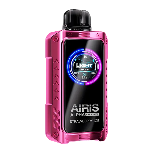 Strawberry Ice Airis Alpha Touch 20000 Disposable Vape Strawberry Ice Airis Alpha Touch 20000 Disposable Vape