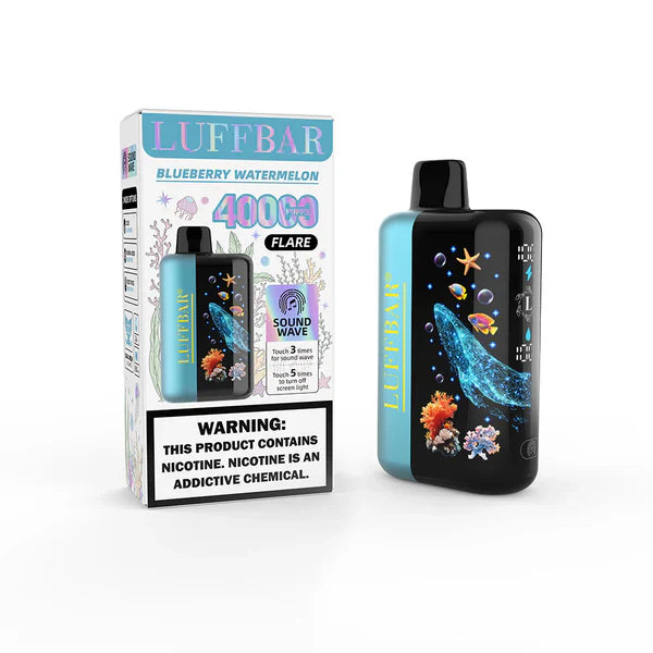 Blueberry Watermelon Luff Bar Flare 40k Disposable Vape Blueberry Watermelon Luff Bar Flare 40k Disposable Vape