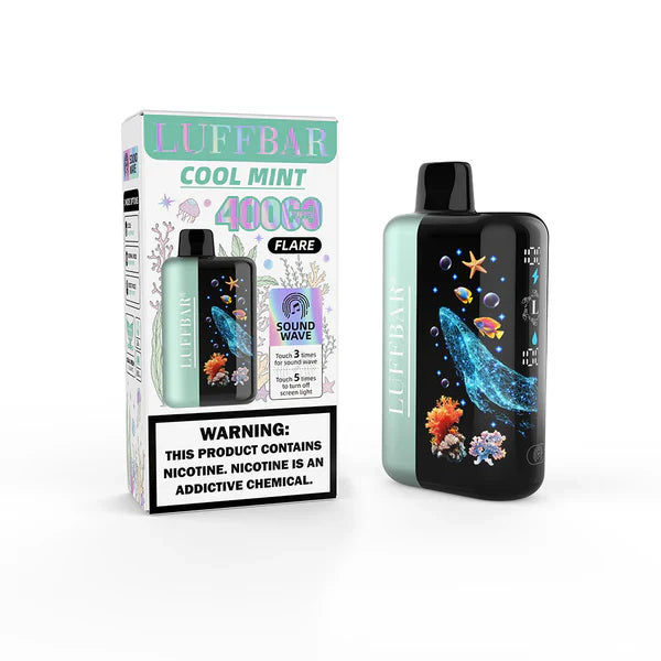Cool Mint Luff Bar Flare 40k Disposable Vape Cool Mint Luff Bar Flare 40k Disposable Vape