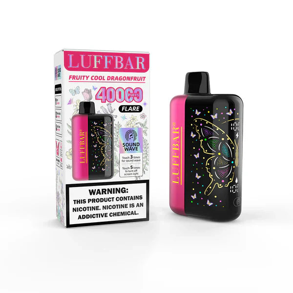 Fruity Cool Dragonfruit Luff Bar Flare 40k Disposable Vape Fruity Cool Dragonfruit Luff Bar Flare 40k Disposable Vape