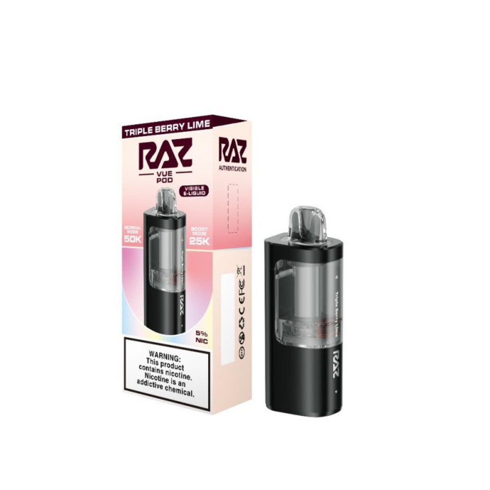 triple berry punch raz vape Lime VUE 50k (POD) Disposable Collection:Dessert Vape Store Qué vaper me recomiendan