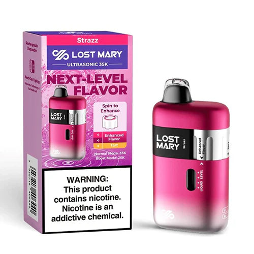 Strazz Lost Mary Ultrasonic 35K Disposable Vape Strazz Lost Mary Ultrasonic 35K Disposable Vape
