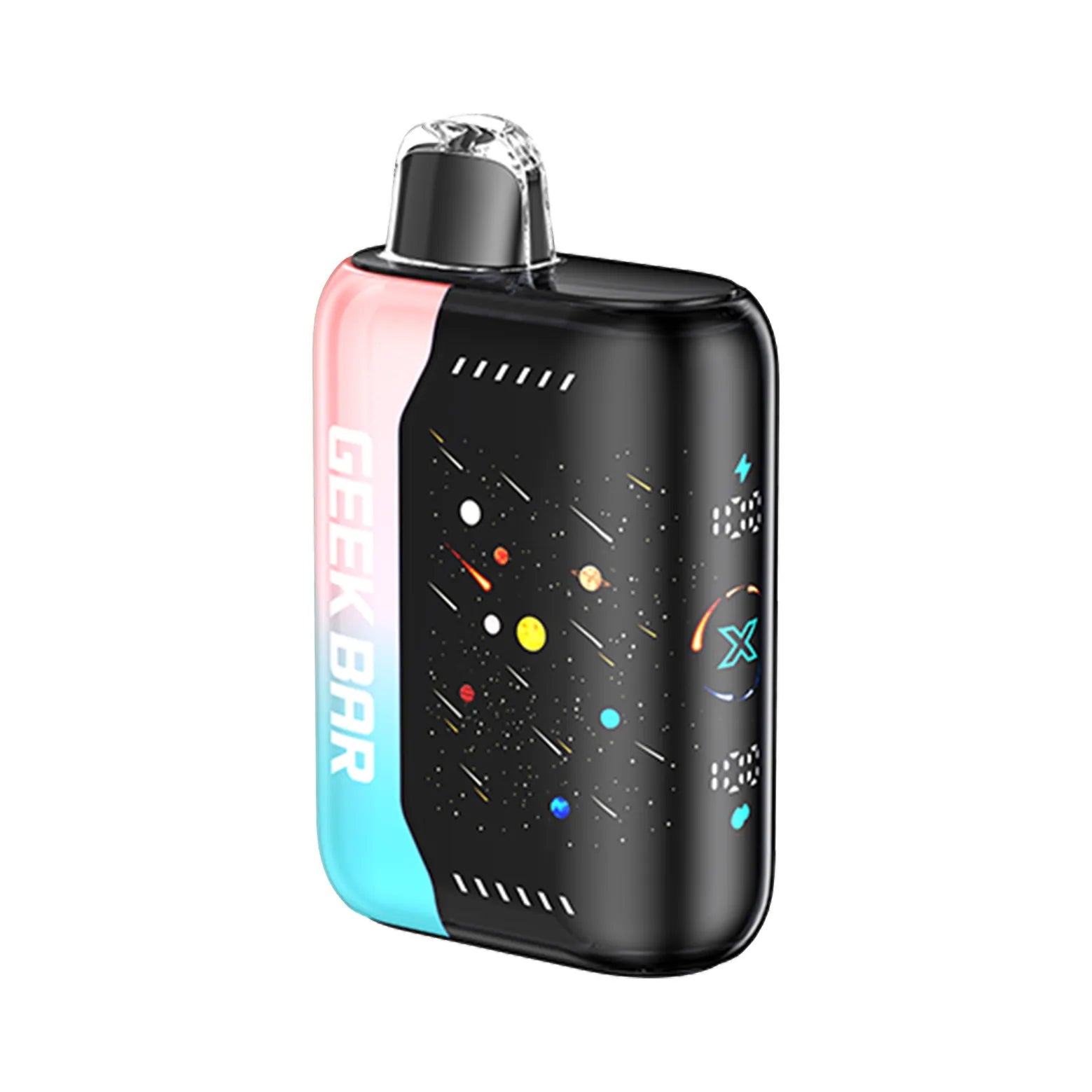 Pink & Blue Geek Bar Pulse X 25k (Meteor Edition) Disposable Vape Pink & Blue Geek Bar Pulse X 25k (Meteor Edition) Disposable Vape