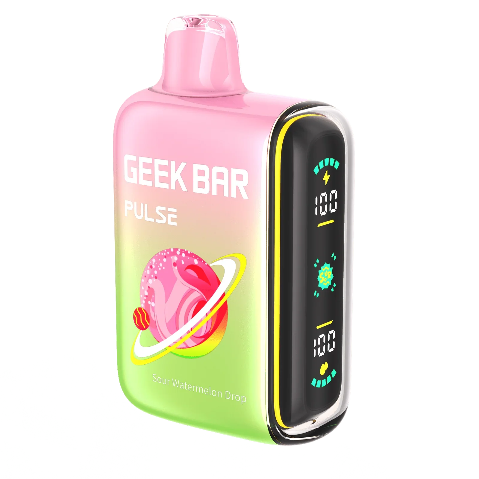 Sour Watermelon Drop Geek Bar Pulse 15k Sour Edition Disposable Vape Sour Watermelon Drop Geek Bar Pulse 15k Sour Edition Disposable Vape