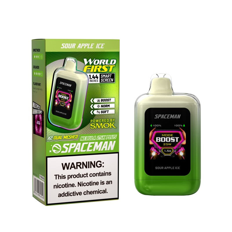 spaceman vape flavors Sour Apple Ice Nebula 25k Plus Disposable Pick Your Strain:White Gummiez 🍬 (Hybrid) Vuse Alto HOLOGRAPHIC Skin __label:CLEARANCE