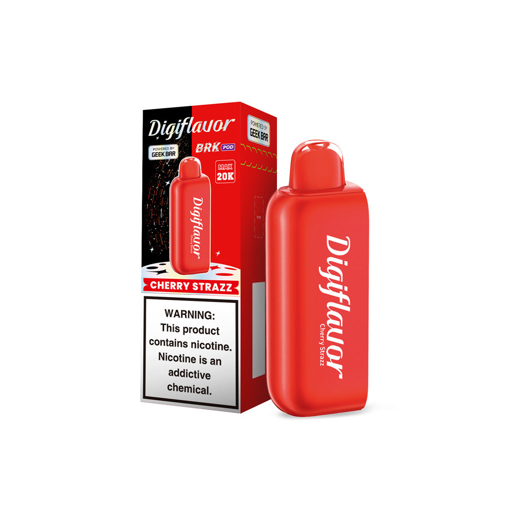 Cherry Strazz Digiflavor BRK 20,000 Puffs POD