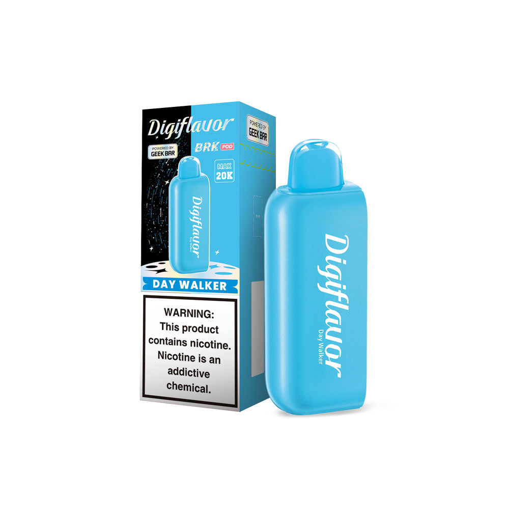 20 puffs of vape a day Day Walker Digiflavor BRK 20,000 Puffs POD Disposable Device