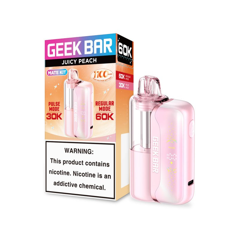 Juicy Peach Geek Bar Mate 60k (KIT)
