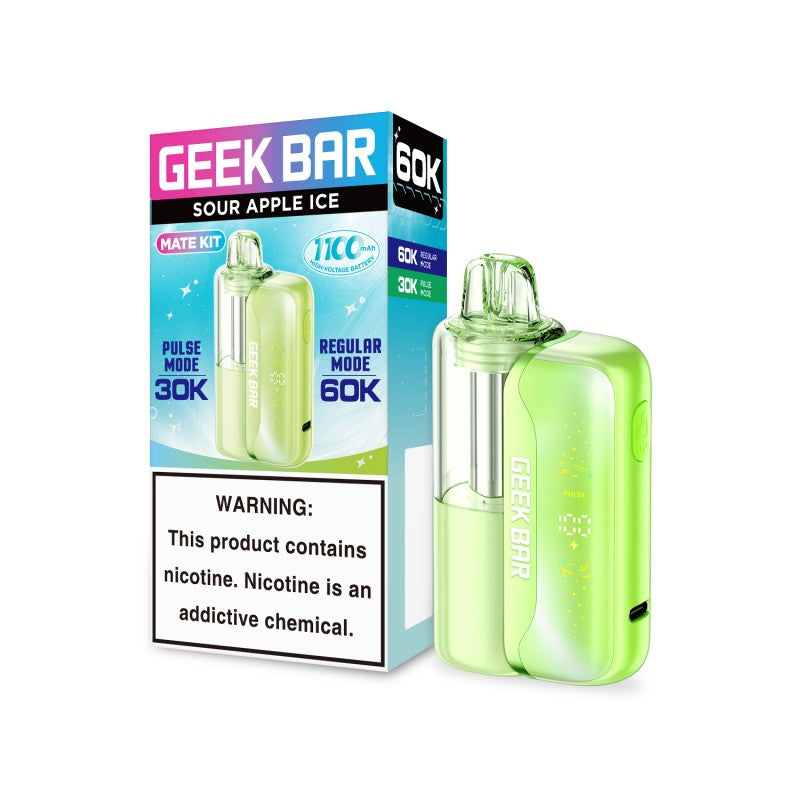 Sour Apple Ice Geek Bar Mate 60k (KIT)