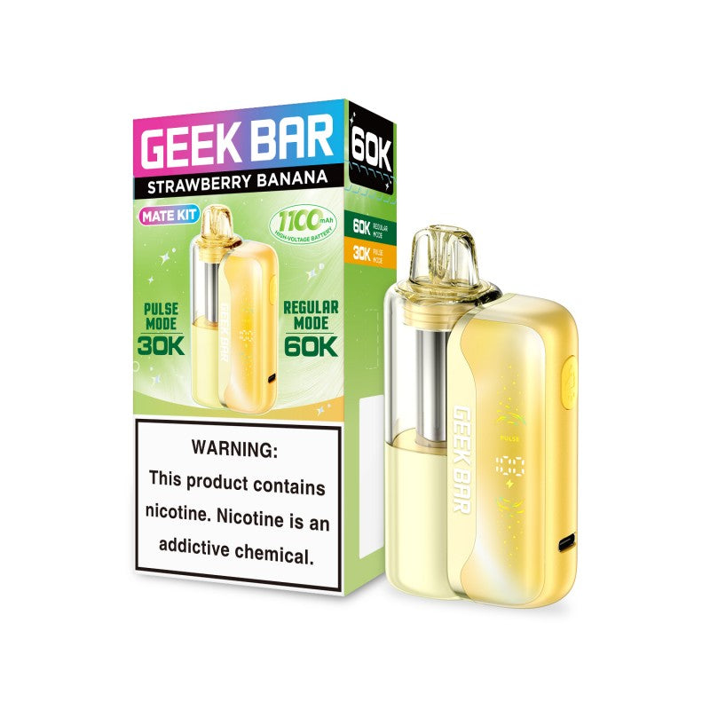 Strawberry Banana Geek Bar Mate 60k (KIT)