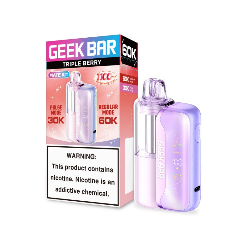Triple Berry Geek Bar Mate 60k (KIT)