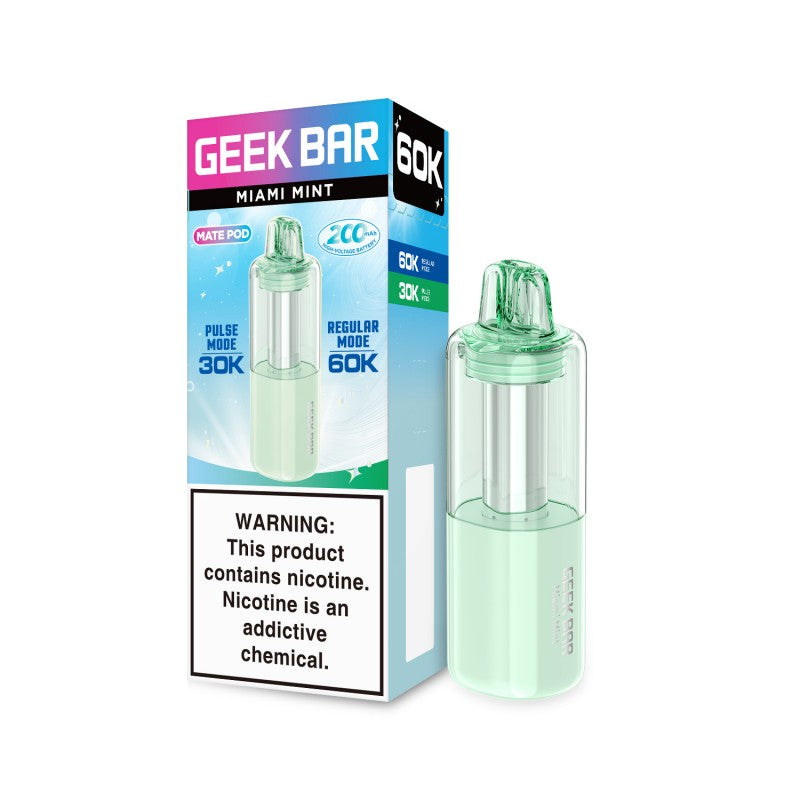 Miami Mint Geek Bar Mate 60k (POD)