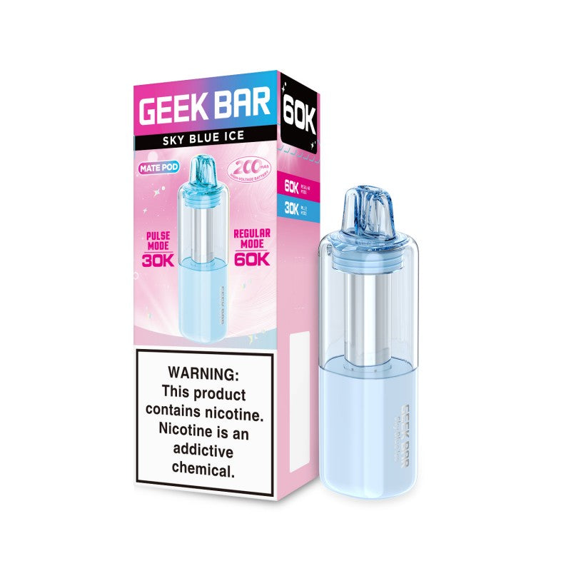 Sky Blue Ice Geek Bar Mate 60k (POD)