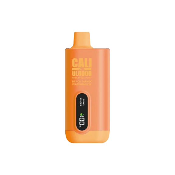 Peach Mango Watermelon Cali UL8000 Disposable Vape Peach Mango Watermelon Cali UL8000 Disposable Vape