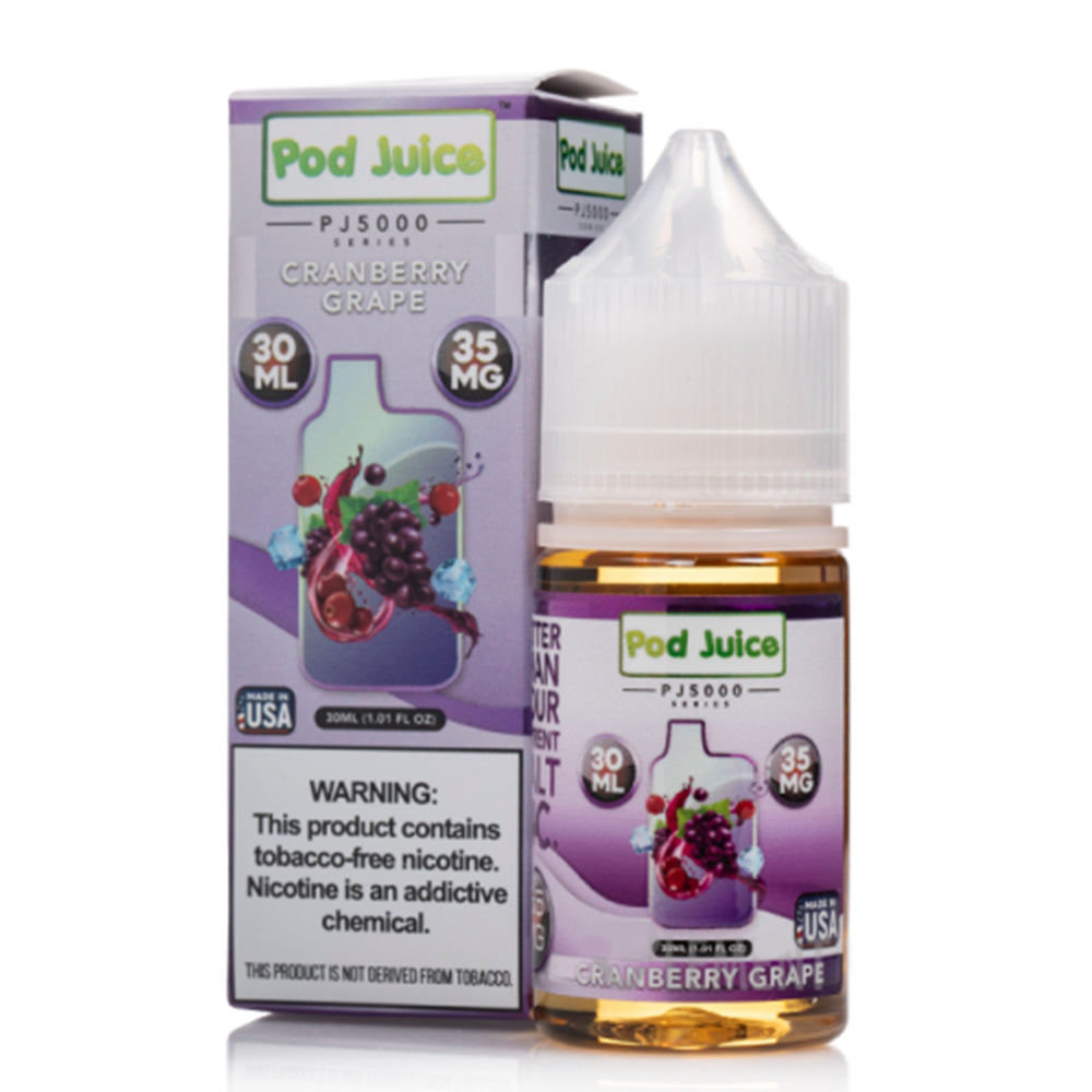 Cranberry Grape By Pod Juice 55 (PJ 5000 Series) E-Liquids - $13.99 Vape Juice Cranberry Grape By Pod Juice 55 (PJ 5000 Series) E-Liquids - $13.99 Vape Juice