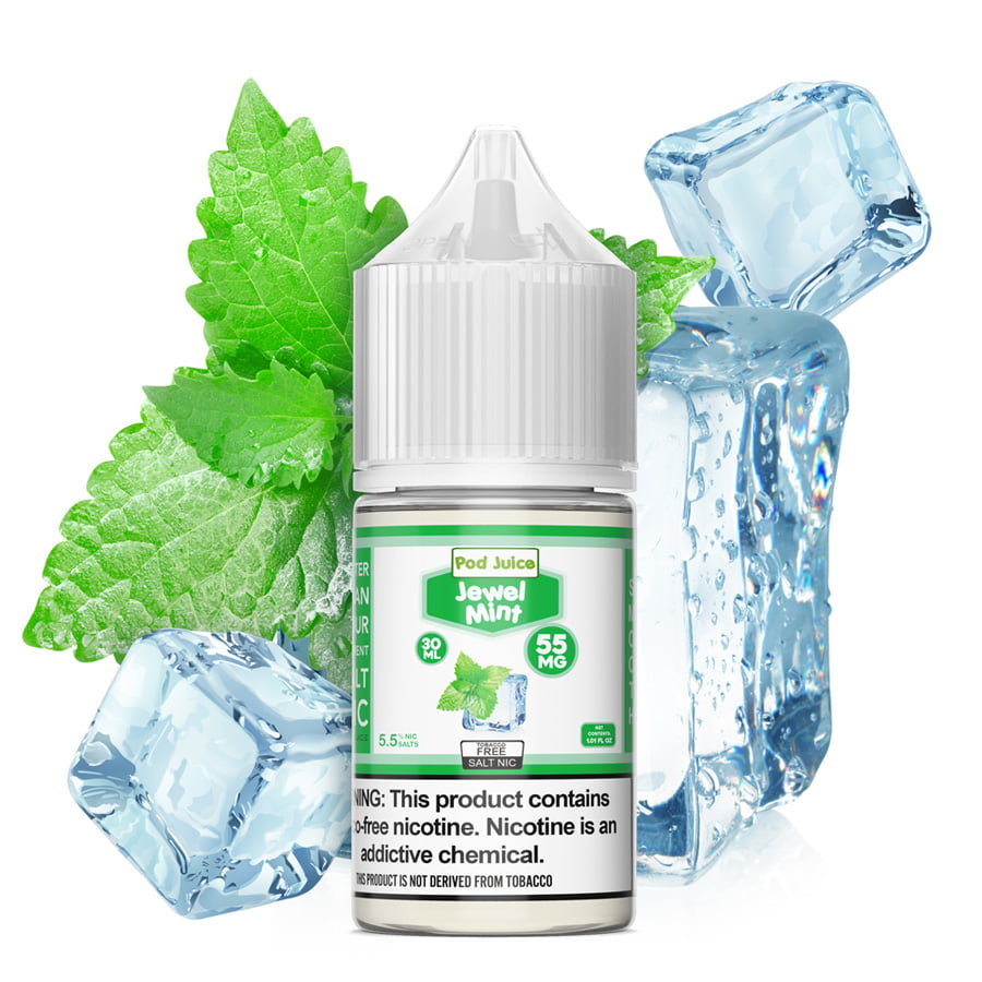 Jewel Mint By Pod Juice 55 E-Liquids - $13.99 Vape Juice Jewel Mint By Pod Juice 55 E-Liquids - $13.99 Vape Juice