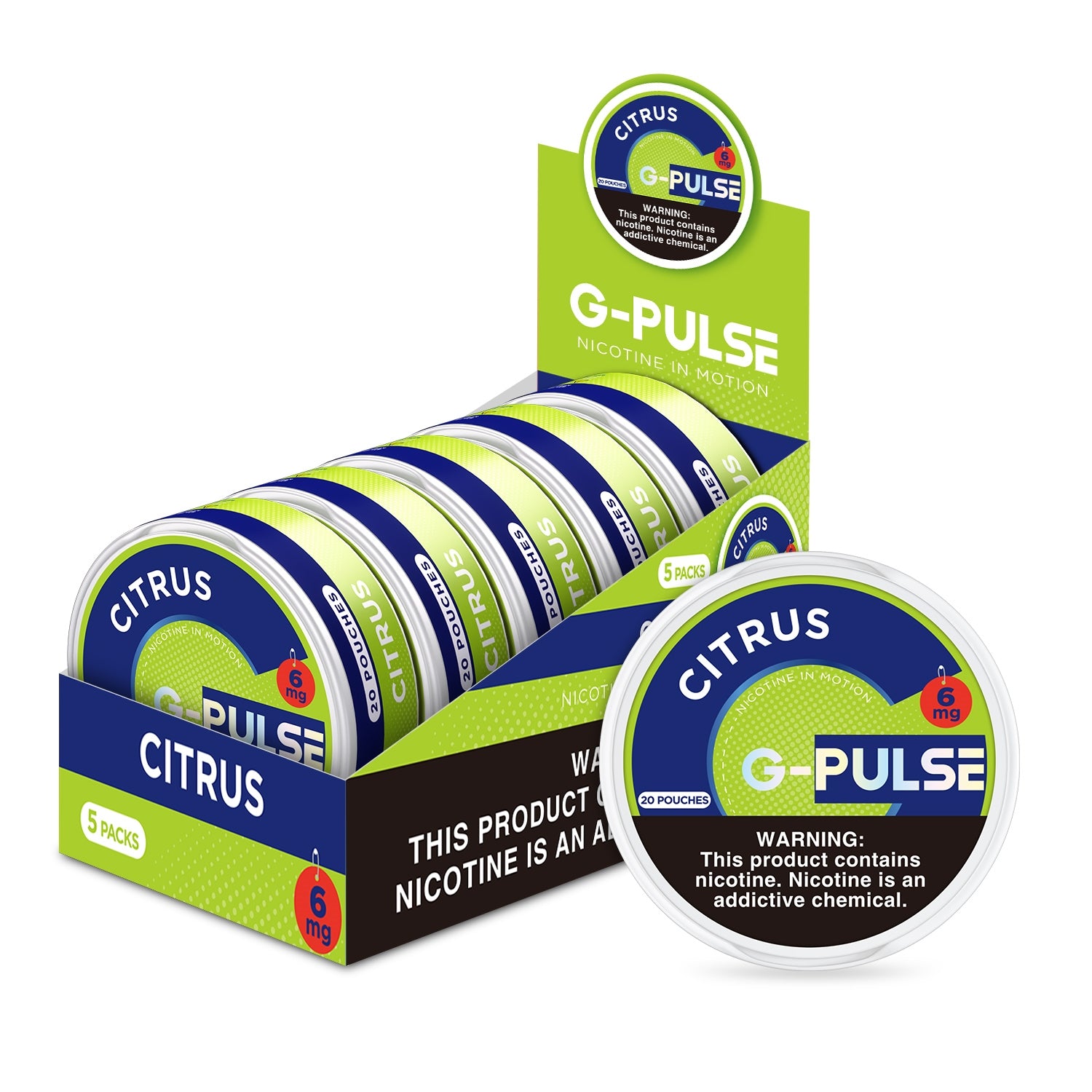 G-Pulse Nicotine Pouches by Geek Bar G-Pulse Nicotine Pouches by Geek Bar