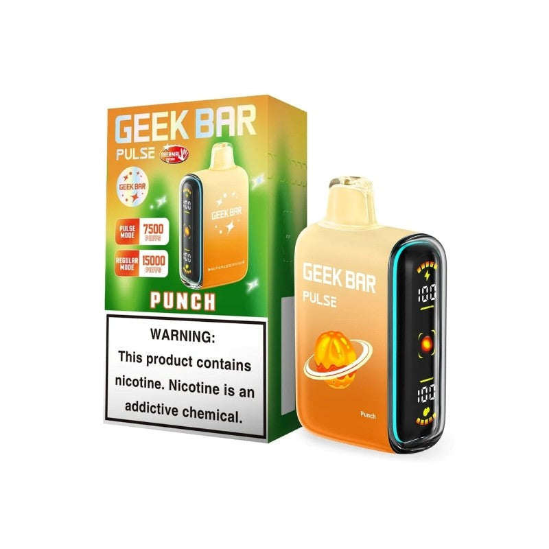 Punch Geek Bar Pulse 15k (Thermal Edition) Disposable Vape Punch Geek Bar Pulse 15k (Thermal Edition) Disposable Vape