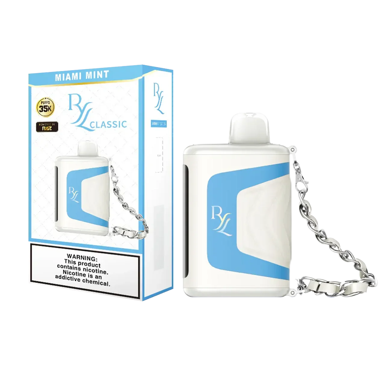 Miami Mint RYL Classic 35k by RAZ Disposable Vape Miami Mint RYL Classic 35k by RAZ Disposable Vape