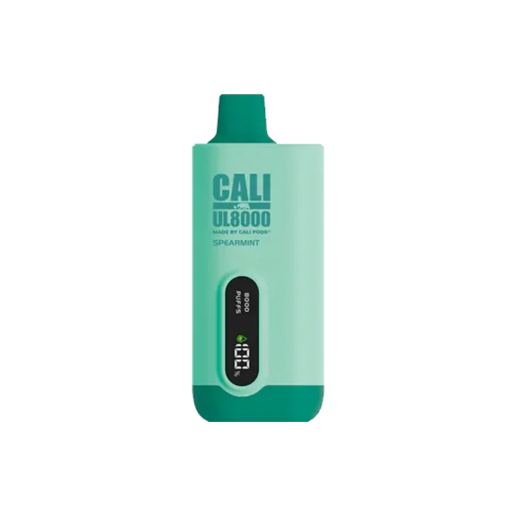 Spearmint Cali UL8000 Disposable Vape Spearmint Cali UL8000 Disposable Vape