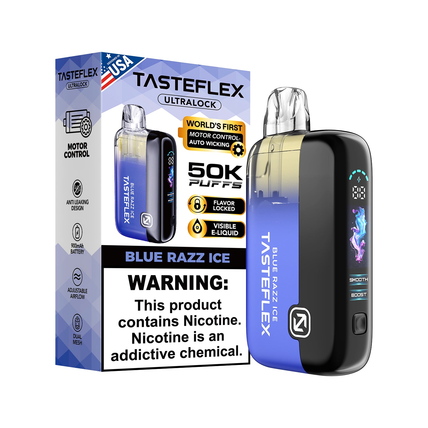 TasteFlex UltraLock 50000 Puffs