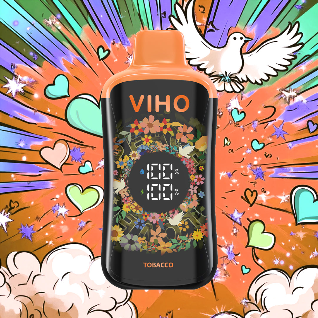 Tobacco VIHO Supercharge Pro 20k Disposable Vape Tobacco VIHO Supercharge Pro 20k Disposable Vape