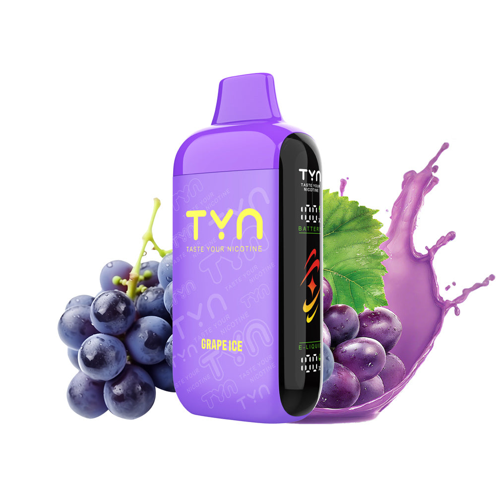 Grape Ice TYN 50k Disposable Vape Grape Ice TYN 50k Disposable Vape