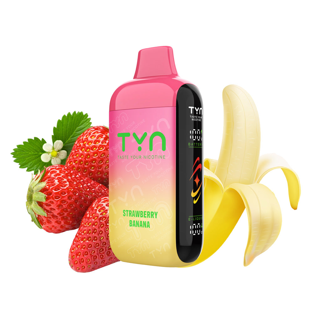 Strawberry Banana TYN 50k Disposable Vape Strawberry Banana TYN 50k Disposable Vape