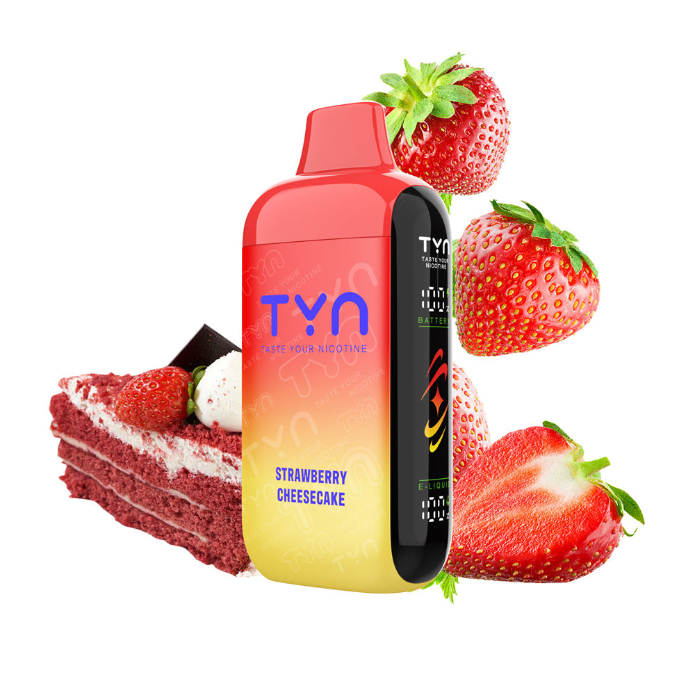 Strawberry Cheesecake TYN 50k Disposable Vape Strawberry Cheesecake TYN 50k Disposable Vape