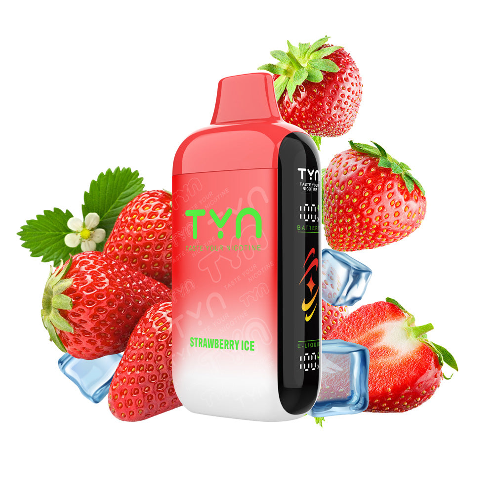 Strawberry Ice TYN 50k Disposable Vape Strawberry Ice TYN 50k Disposable Vape