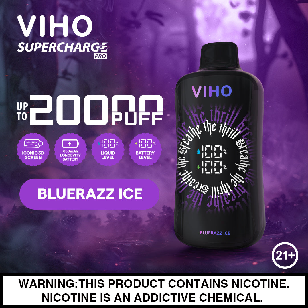 VIHO Supercharge Pro 20000 Puffs Disposable Vape Device viho-supercharge-pro-20000-puffs-disposable-vape-device