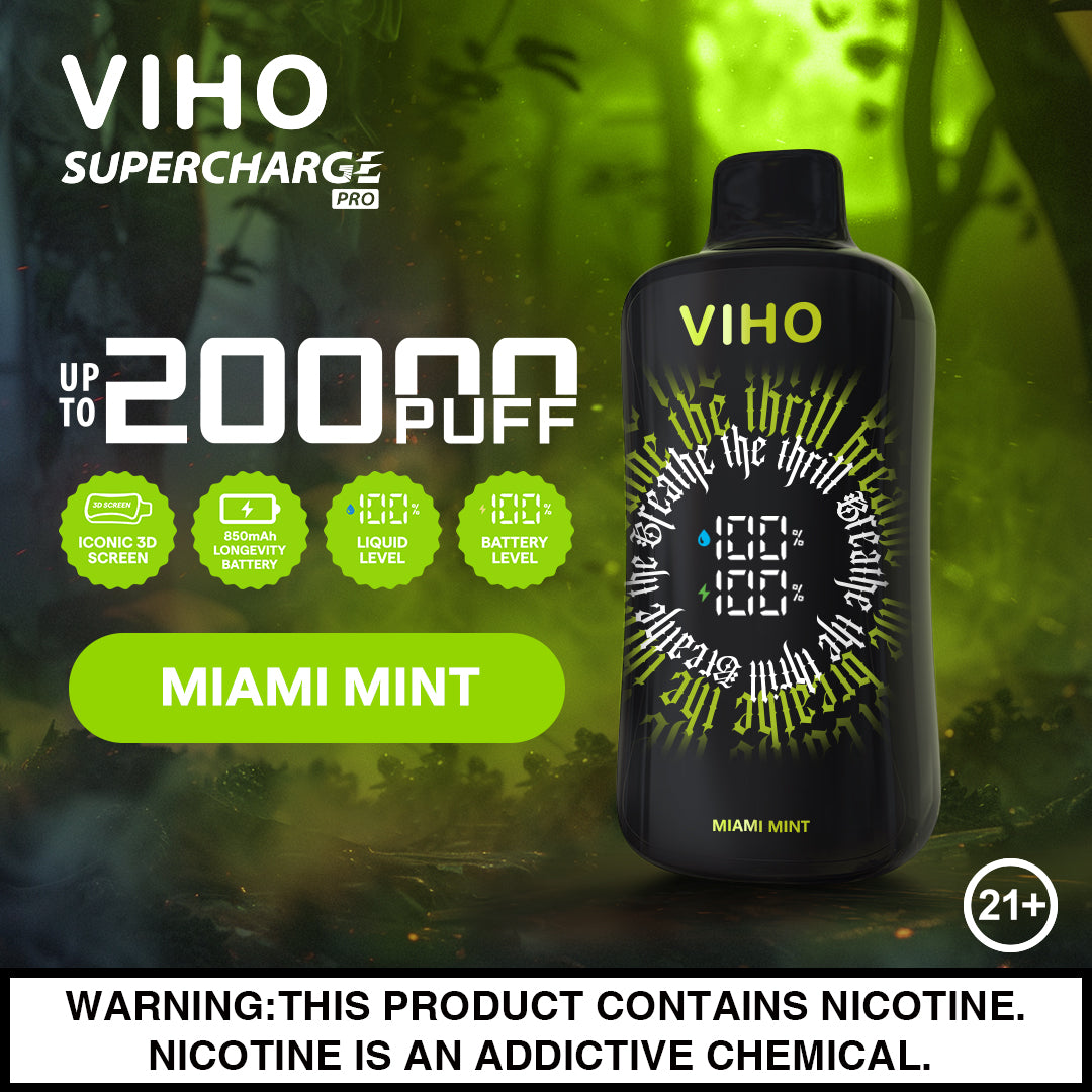 VIHO Supercharge Pro 20000 Puffs