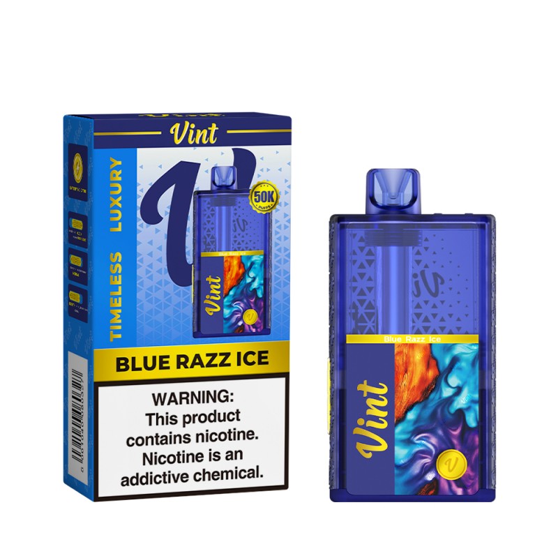 Blue Razz Ice VINT 50000 Puffs