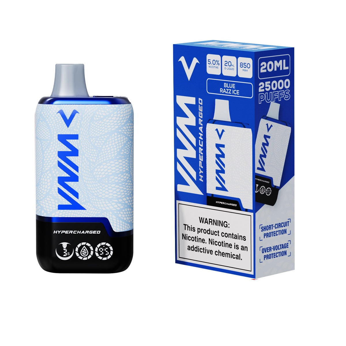 VNM Hypercharged 25000 Puffs