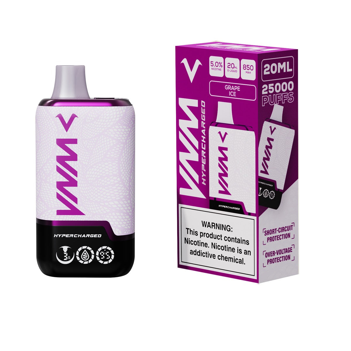 VNM Hypercharged 25000 Puffs