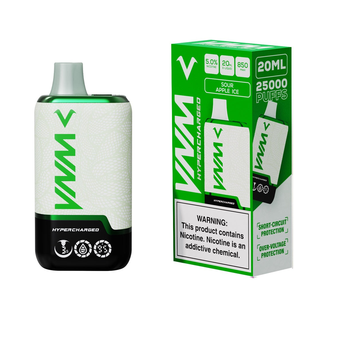 VNM Hypercharged 25000 Puffs