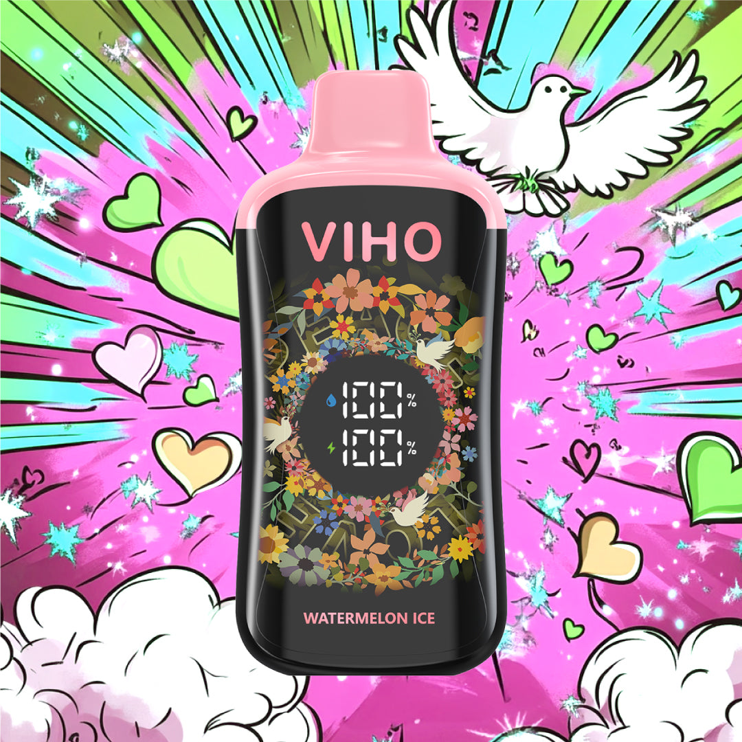 Watermelon Ice VIHO Supercharge Pro 20k Disposable Vape Watermelon Ice VIHO Supercharge Pro 20k Disposable Vape