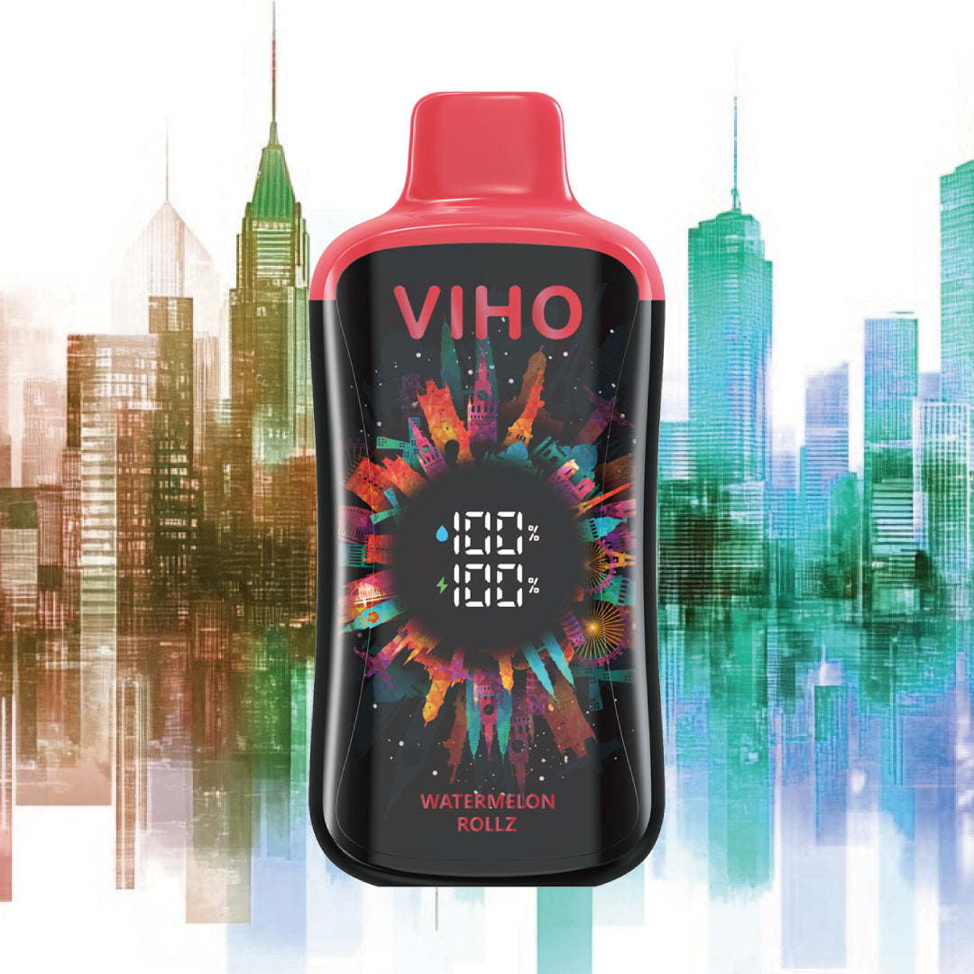 Watermelon Rollz VIHO Supercharge Pro 20k Disposable Vape Watermelon Rollz VIHO Supercharge Pro 20k Disposable Vape