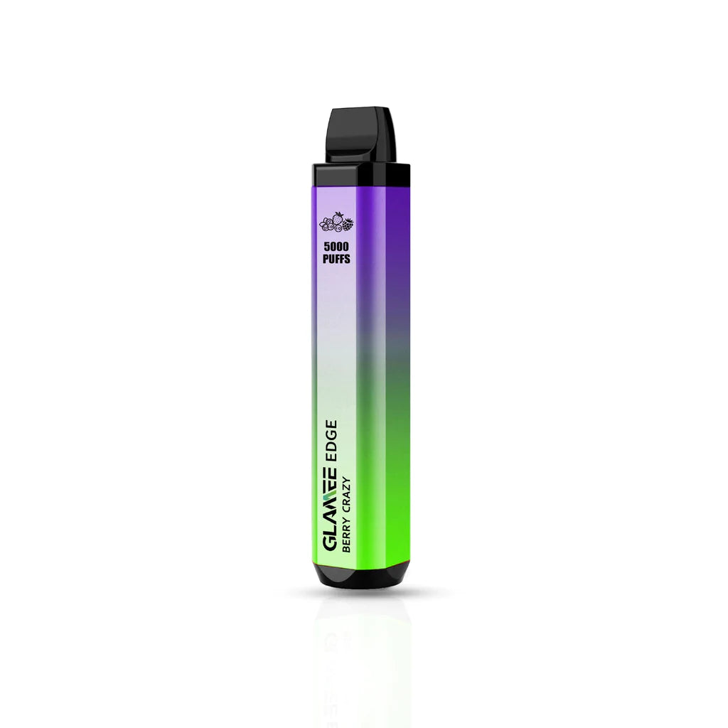 Glamee Edge 5000 Puffs Vapes: Prefilled Juice, 5% NIC