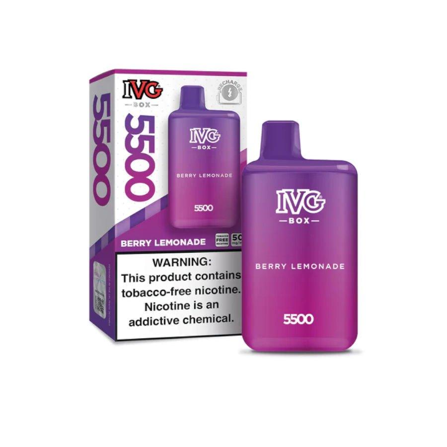 IVG Box 5,500 Puffs sold by VPdudes made by IVG | Tags: all, Disposables, featured products, IVG, IVG Bar, new