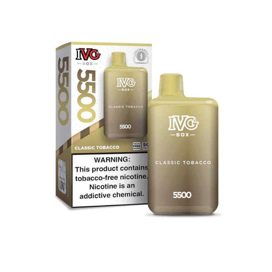 IVG Box 5,500 Puffs sold by VPdudes made by IVG | Tags: all, Disposables, featured products, IVG, IVG Bar, new