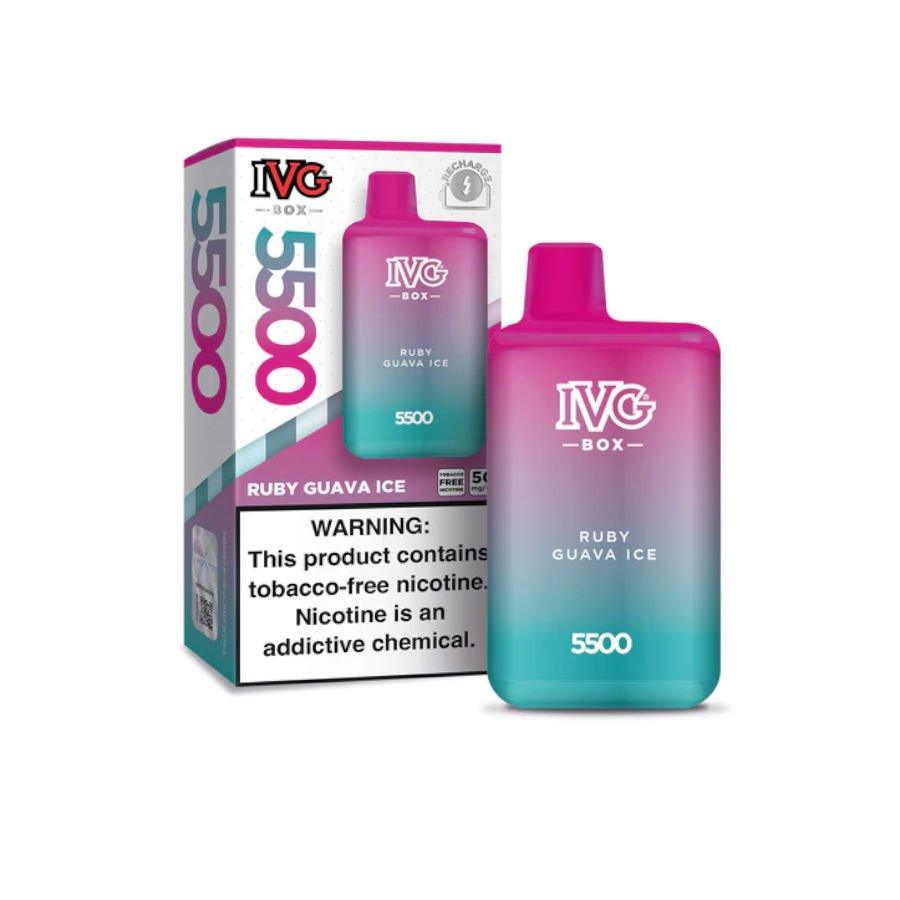 IVG Box 5,500 Puffs sold by VPdudes made by IVG | Tags: all, Disposables, featured products, IVG, IVG Bar, new