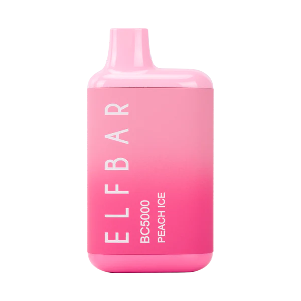 Elf Bar BC5000 - Peach Ice sold by VaperDudes.com made by Elf bar | Tags: 5000 puffs, all, Disposables, elf bar, new