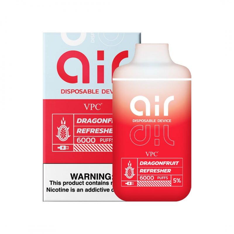 Air Disposable 6000 Puffs sold by VaperDudes.com made by Air | Tags: all, Disposables, new