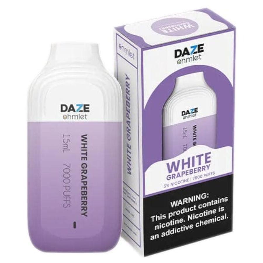 7 Daze Ohmlet 7000 Puffs sold by VaperDudes.com made by 7 Daze | Tags: 7 Daze, 7000 puffs, all, Disposables, featured products, new